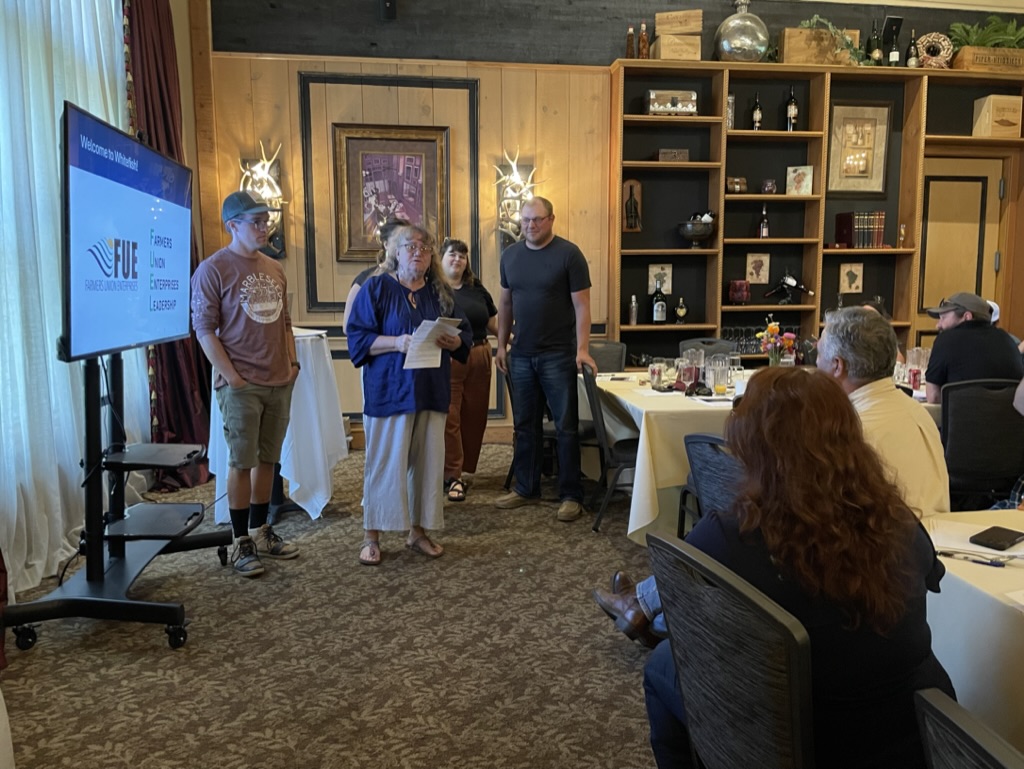 Farmers Union leadership program participants